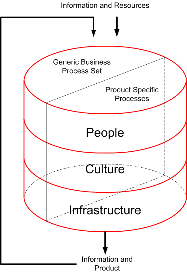 Busyfish® Enterprise Model Logo